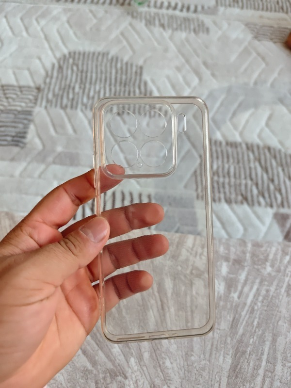 Techno Guru Xiaomi Mi 15 Kılıf Esnek Şeffaf Clearflex Premium Silikon Kılıf