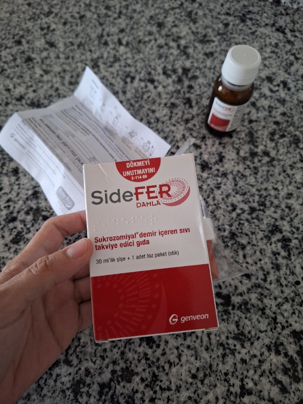 Sidefer Damla 30 Ml Şişe + 1 Stik