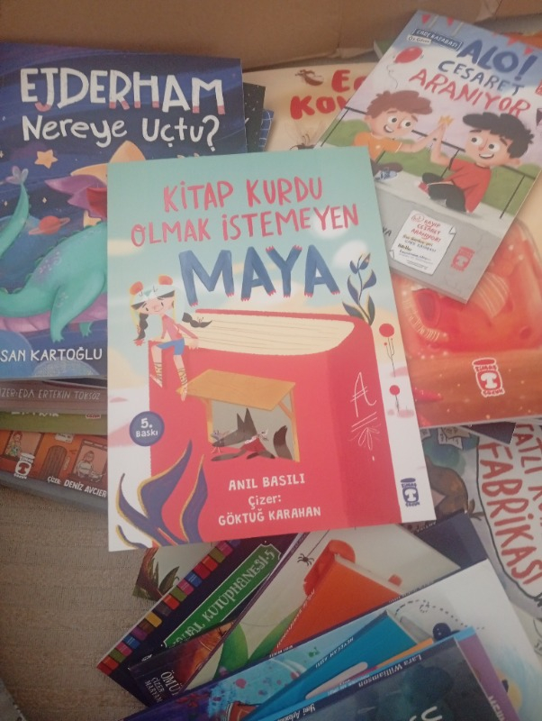 Kitap Kurdu Olmak İstemeyen Maya - Anıl Basılı