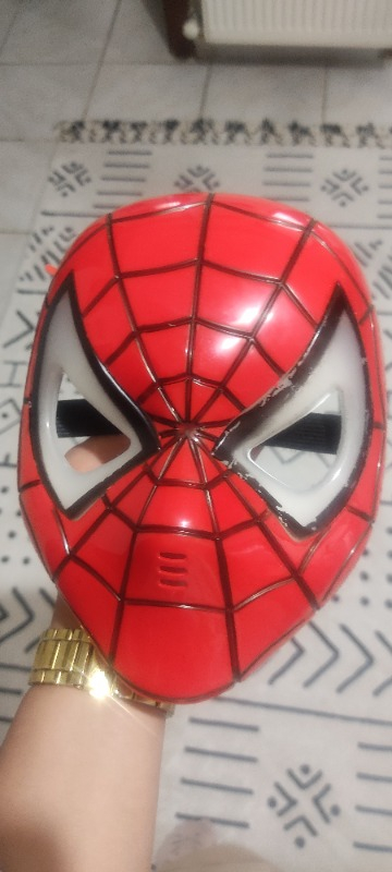 Spiderman Işıklı Maske