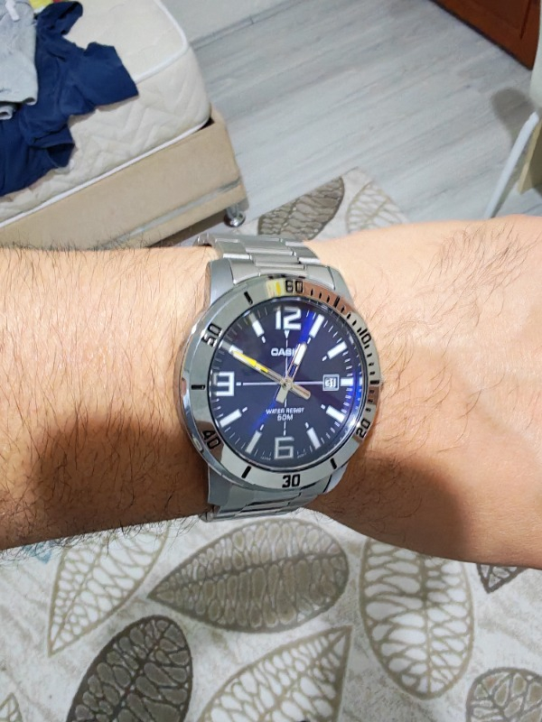 Casio MTP-VD01D-2BVUDF Erkek Kol Saati