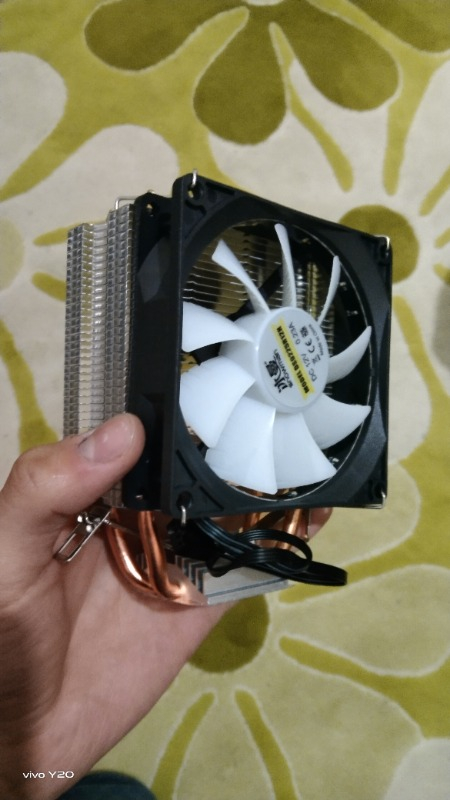 Snowman M200 2 Bakır Borulu Cpu Soğutucu Fan Rainbow