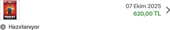 Roblox 1200 Robux 15 USD