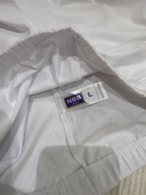 NBB Beyaz Kısa Tayt