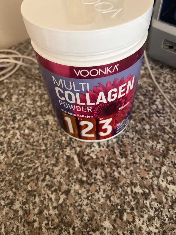 Voonka Multi Collagen Powder Tip 1 2 3 Vitamin C 300 gr Hidrolize Kolajen