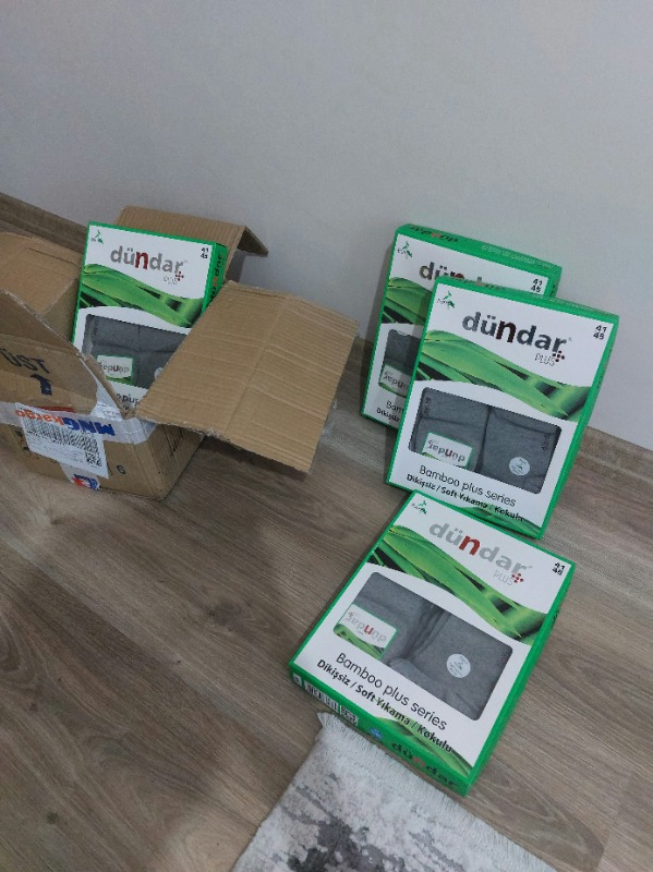 Dündar 12'li Dikişsiz Bambu Erkek Patik Çorap