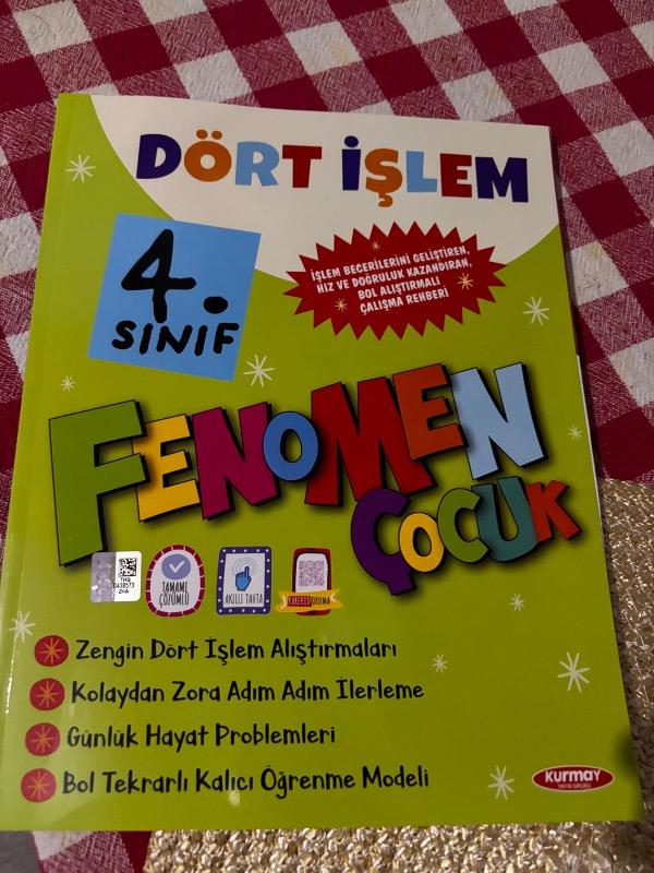 Fenomen Çocuk 4. Sınıf Dört İşlem Kitap