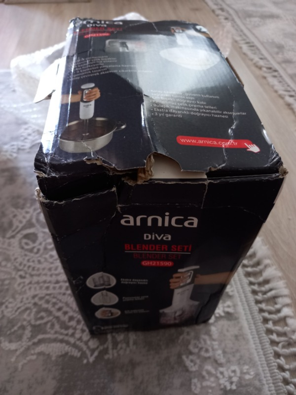 Arnica Diva GH21590 1200 W Blender Seti