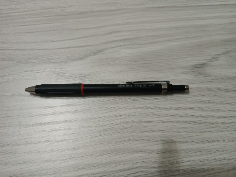 Rotring Rapid 0.7 mm Siyah Versatil Kalem