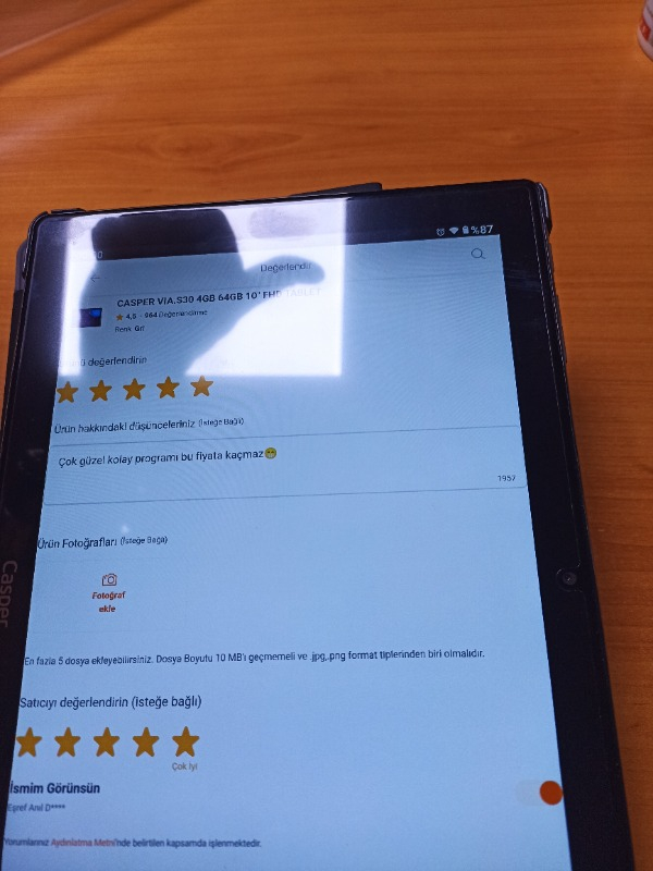 CASPER VIA.S30 4GB 64GB 10" FHD TABLET