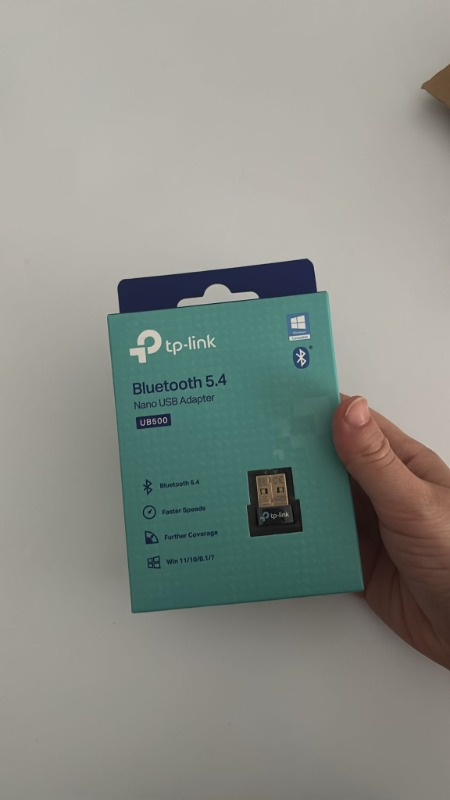 TP-Link UB500 | Bluetooth 5.3 Nano USB Adaptör | Ultra Kompakt Tasarım | Güçlü ve Kararlı Bağlantı | Windows 11/10/8.1/7 Uyumlu