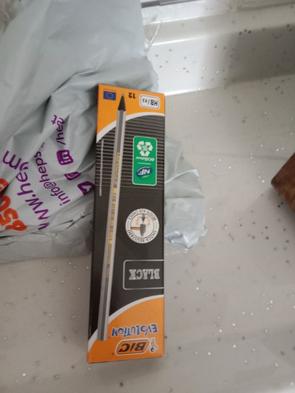Bic Evolution Black HB Kurşun Kalem 12'li Kutu