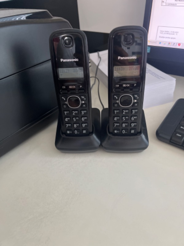 Panasonic KX-TG 1612 Dect Telefonu (Çift Ahizeli )