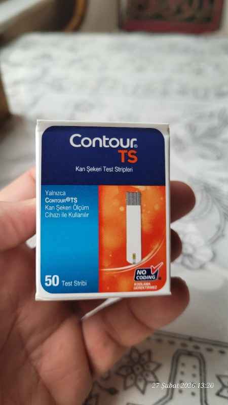 Bayer Contour Ts Strip 50 Adet