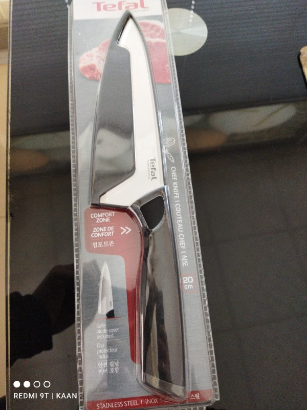Tefal K22132 Comfort Kapaklı Şef Bıçağı 20 cm - 2100121737