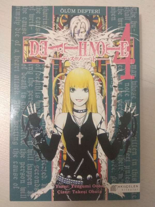 Death Note - Ölüm Defteri 4 - Tsugumi Ooba