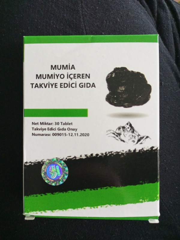 Mumiyo (Shilajit) Saf 30'lu Tablet 3'lü Set