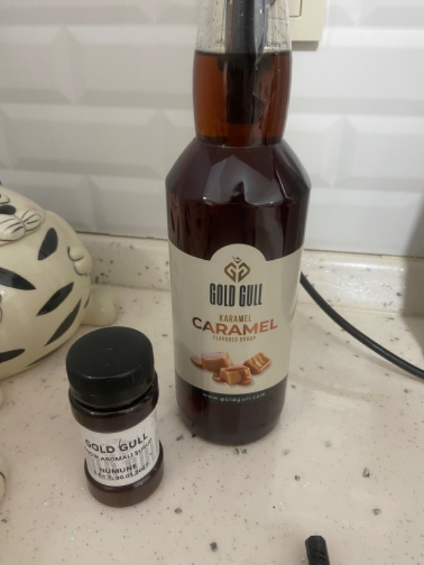 Gold Gull Karamel Aromalı Kahve & Meyve Şurubu