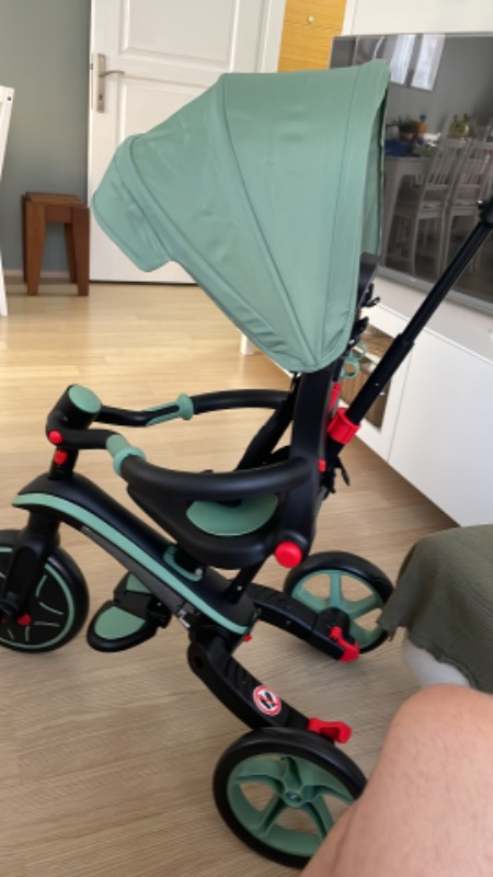 Globber Explorer 4in1 Katlanabilir Bisiklet - Yeşil