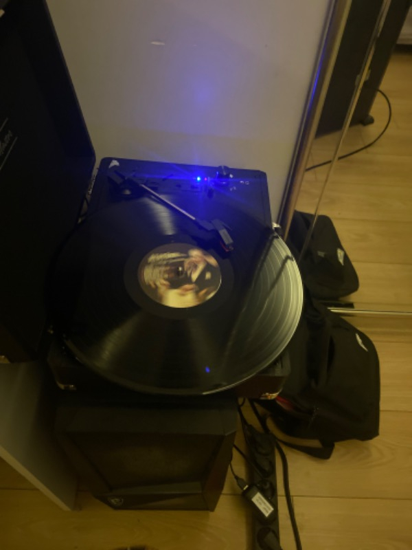 Record Master Retro Pikap T310CH - Şarj Özellikli - Siyah