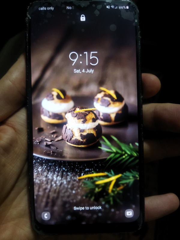 Elektrofoni Samsung Galaxy A10 LCD Ekran