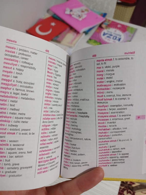Ema Kitap İngilizce Sözlük