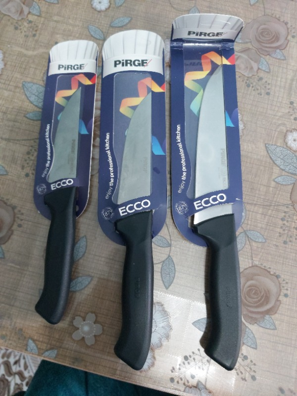 Pirge Ecco Evde Kasap Bıçak Seti 3 Parça