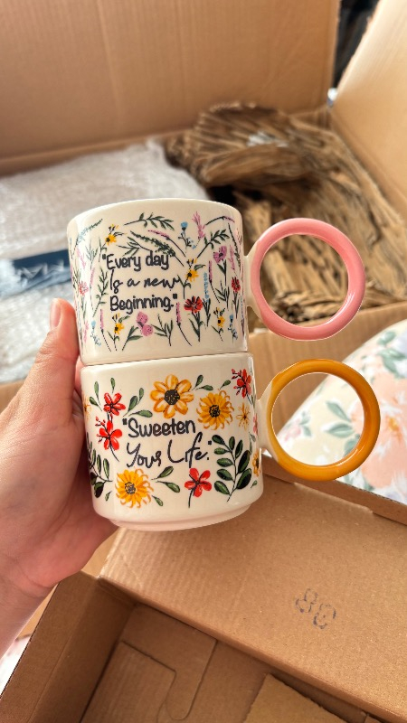 Bella Maison Flores 2'li Fincan Seti