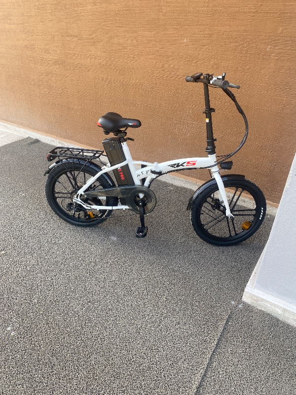 RKS  Elektrikli Bn5 Pro Katlanabilir Bisiklet Siyah