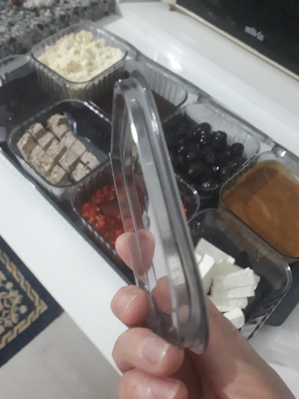 Vıenev 8 Bölmeli Kapaklı Kahvaltılık Seti