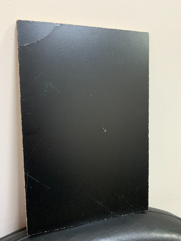 ECS Ahşap Mdf Siyah Laminat Kaplı Panel Plaka Tabaka