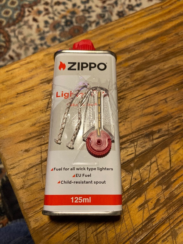 Zippo Benzin - Taş - Fitil Seti