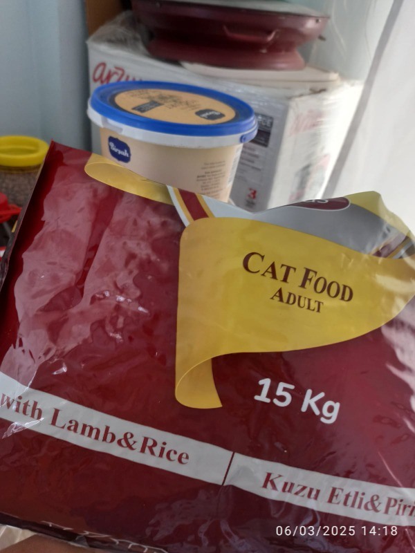King Yetişkin Kediler için Kuzu Etli Kedi Maması 15 Kg