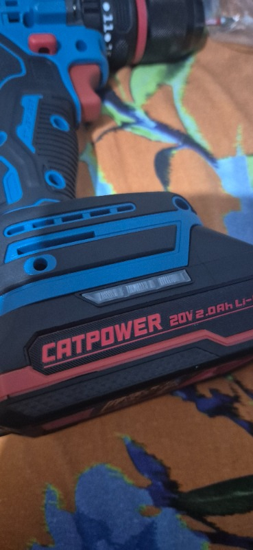 Catpower 1025 Kömürsüz Darbeli Akülü Matkap 20V 2 Ah Lion