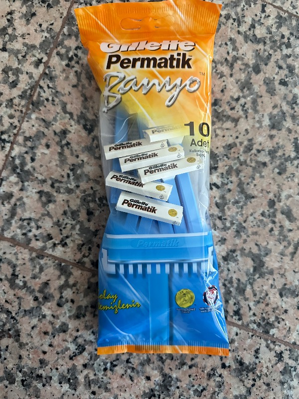 Gillette Permatik Banyo Kullan At Tıraş Bıçağı 10'lu