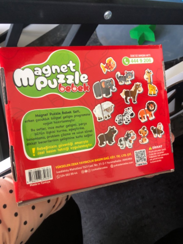 İlk Magnet Puzzle 12 - 36 ay
