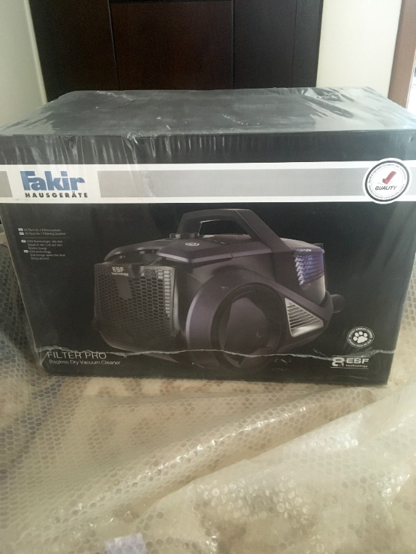 Fakir Filter Pro 800W Toz Torbasız Elektrikli Süpürge - Purple
