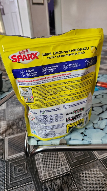 Asperox Sparx  Bulaşık Makinesi Kapsülü 40'lı