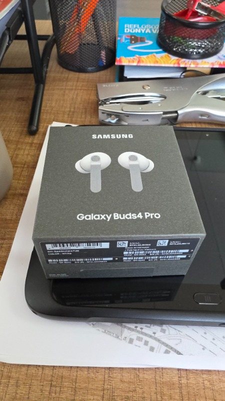 Samsung Galaxy Buds4 Pro Bluetooth Kulaklık Beyaz(ANC)