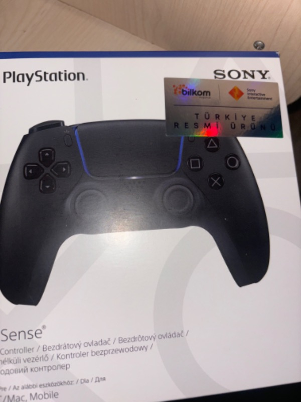 Sony Playstation 5 Dualsense Controller Siyah (Bilkom Garantili)