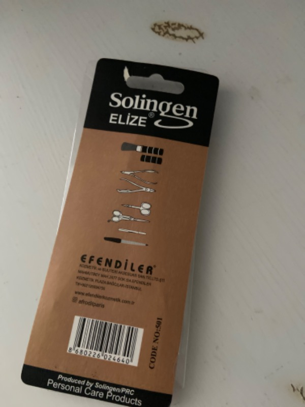 Solingen Tırnak Makası 7202 Inox