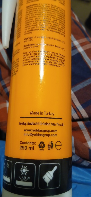 Np1 Ms Polimer Kartuş 290 ml Şeffaf
