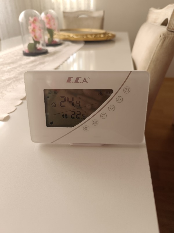 Eca Poly Touch 400W Kablosuz Oda Termostatı