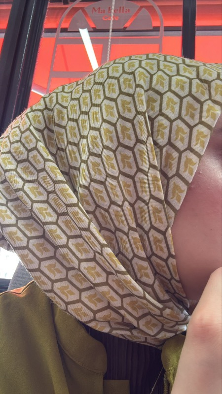 Jawel Kadın Lale Desen Soft Eşarp