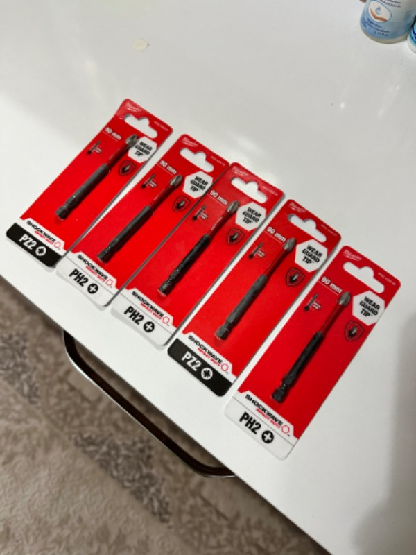 Milwaukee Bits Uç Pz2 90 mm. 1'li Paket Shockwave