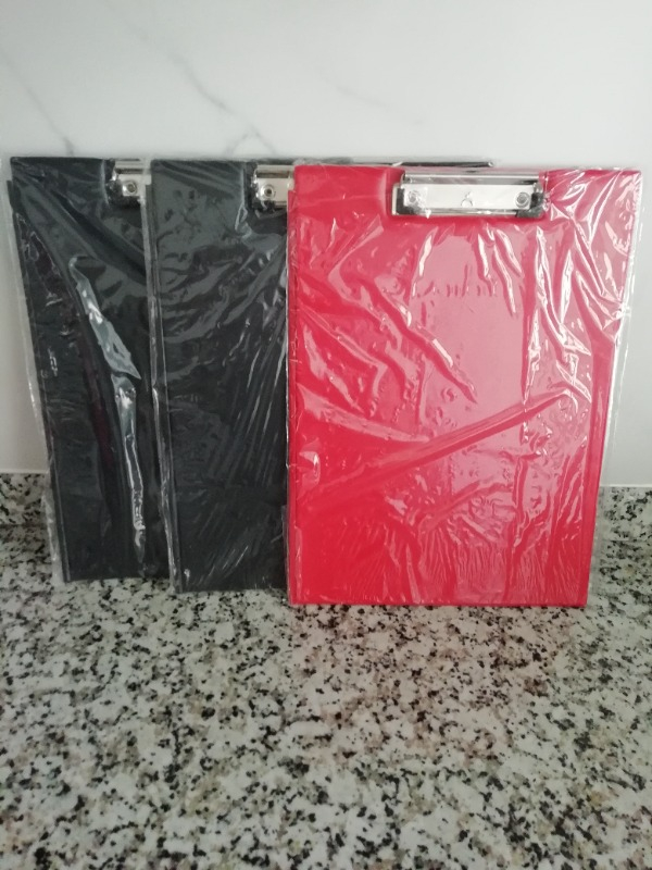 Linea Plastik Sekreterlik A4 Kapaklı Siyah 56