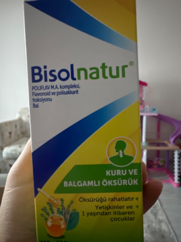 Bisolnatur Doğal İçerikli Öksürük Şurubu - Kuru ve Balgamlı Öksürükte Rahatlama