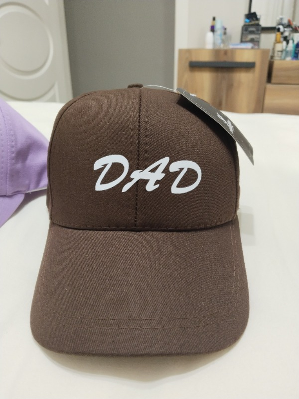SF Collection Mom & Dad Baskılı Basic 2’li Çift Kombin Şapka