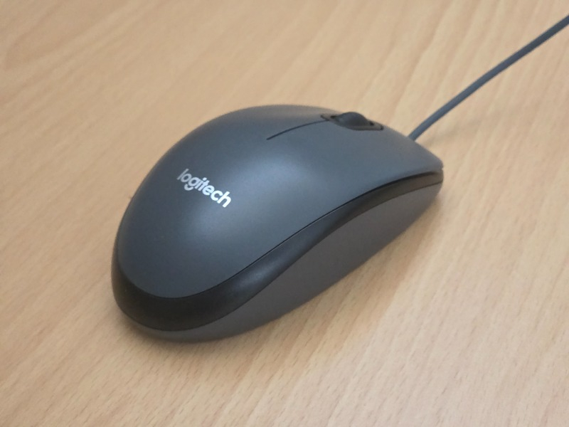 Logitech M90 USB Optik Kablolu Mouse - Siyah