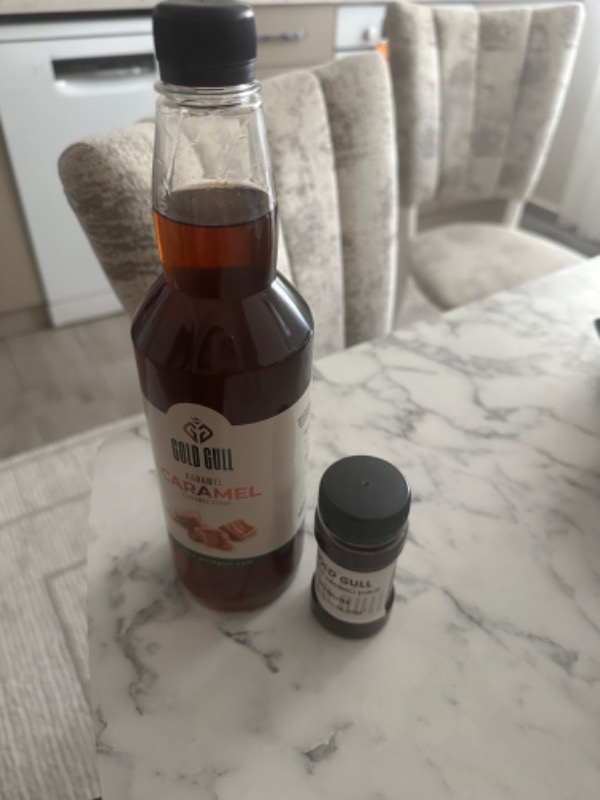 Gold Gull Karamel Aromalı Kahve & Meyve Şurubu